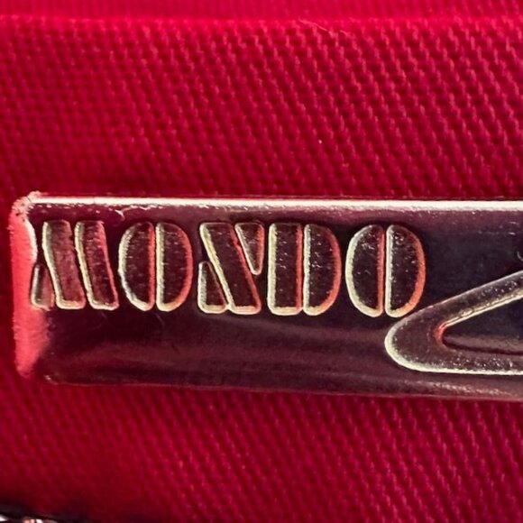 Mondo Men's Red Military Style Jackson Jacket With Gold Buttons Size Medium - Picture 4 of 12